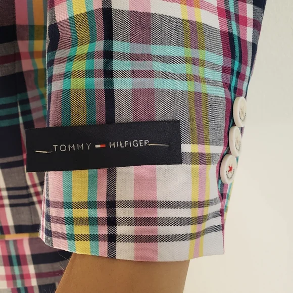Tommy Hilfiger Boy's Plaid Blazer